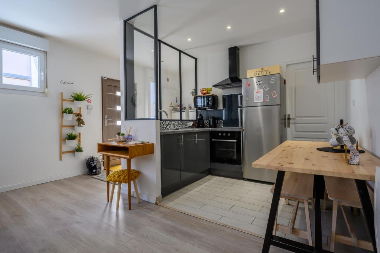 La Petite Champenoise Apartment Reims Bagian luar foto