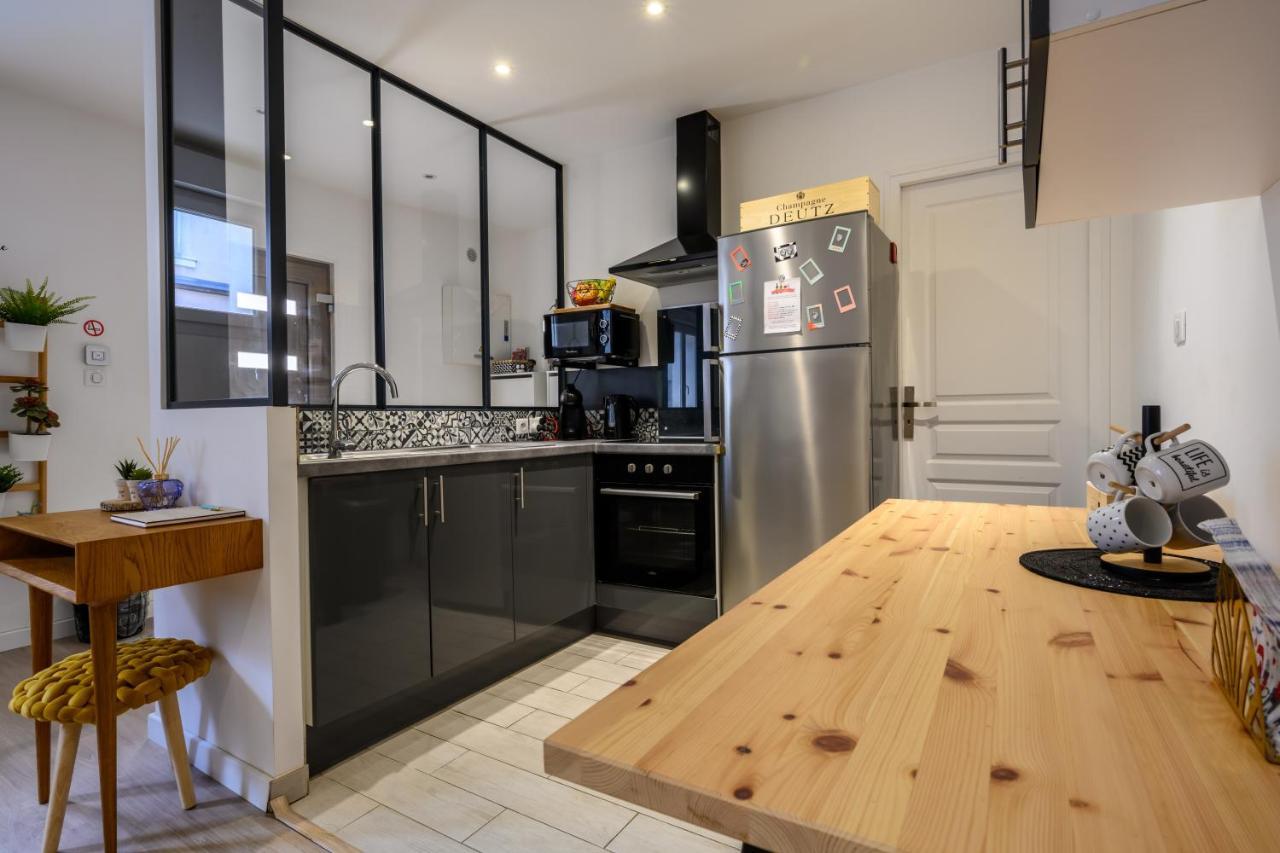 La Petite Champenoise Apartment Reims Bagian luar foto