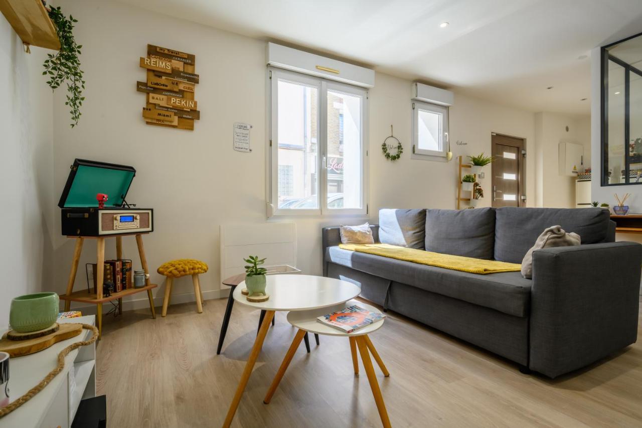 La Petite Champenoise Apartment Reims Bagian luar foto